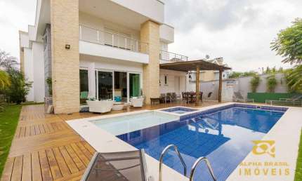 Casa com 4 dormitórios à venda, 551 m² por R$ 4.980.000,00 - Alphaville Graciosa - Pinhais/PR