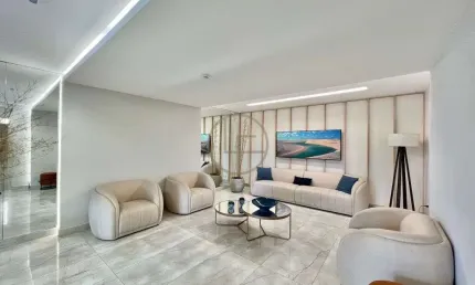 Apartamento Novo com Sacada Gourmet Vista Mar e Lazer Completo