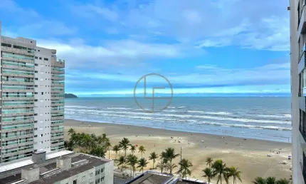 Apartamento de 04 Dormitórios com Sacada Gourmet, Vista Mar e Lazer Completo