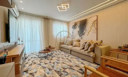 Apartamento de Alto Padrão Mobiliado com Lazer Completo
