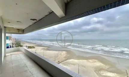 Apartamento frente mar recém entregue com lazer completo