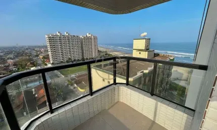 Apartamento com Vista Mar sendo Prédio Frente Mar com Lazer Completo