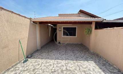 Casa com 3 quartos à venda na Avenida Carlos Alberto Perrone, 472, Balneário Maracanã, Praia Grande