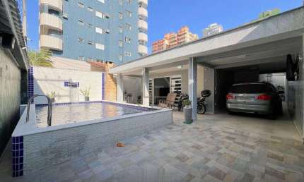 Casa com 3 quartos à venda na Rua Major Rubens Vaz, 119, Canto do Forte, Praia Grande
