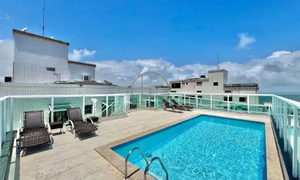 Apartamento Semi Mobiliado com Lazer a 200 metros da Praia