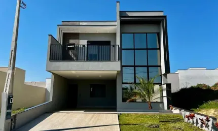 Casa sobrado condomínio residencial mantova - indaiatuba sp - hd invest