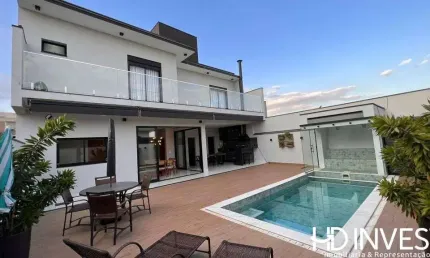 Casa sobrado condomínio dona maria josé - indaiatuba sp - hd invest