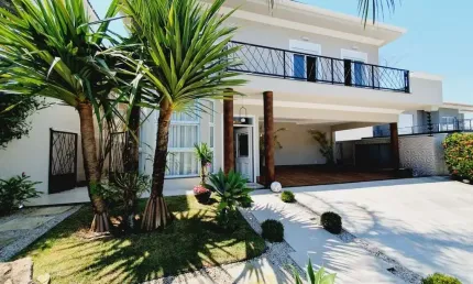 Casa sobrado condomínio santa clara - indaiatuba - hd invest