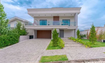 Casa sobrado condomínio jardim dos lagos - indaiatuba sp - hd invest