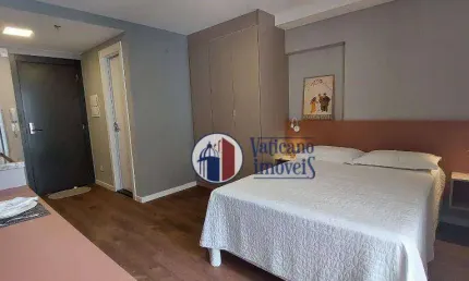 Apartamento com 1 dormitório à venda, 22 m² por r$ 290.000,00 - centro - curitiba/pr