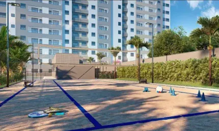Apartamentos 2 dois quartos, lazer completo e segurança 24hs