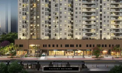 Apartamentos 2 dois quartos, lazer completo e segurança 24hs