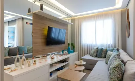 Apartamentos 2 dois quartos, lazer completo e segurança 24hs