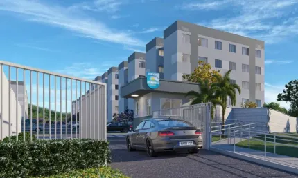 Apartamentos 2 dois quartos, lazer completo e segurança 24hs