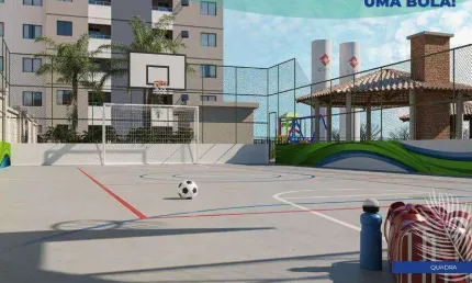 Apartamento com 2 quartos à venda na Avenida José Mendonça de Campos, 550, Colubande, São Gonçalo