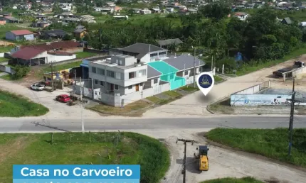 Casa nova com entrada individual em ótima localização