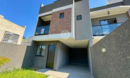 Casa em condomínio fechado com 3 quartos à venda na Rua Cocos, 183, Uberaba, Curitiba, 126 m2 por R$ 688.000