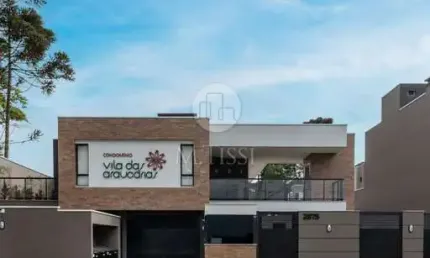 Casa em condomínio fechado com 3 quartos à venda na Rua Theodoro Makiolka, 2875, Santa Cândida, Curitiba, 104 m2 por R$ 795.000