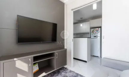 Apartamento com 1 quarto à venda na Rua Capiberibe, 1.700, Portão, Curitiba, 35 m2 por R$ 319.000