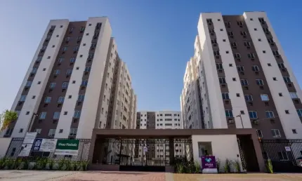 Em frente a faculdade gama filho1 e 2 quartos, de 32 a 42 m² de área privativa