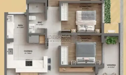 Apartamento com 3 quartos à venda na estrada haroldo soares glavan, --, cacupé, florianópolis por r$ 1.693.884