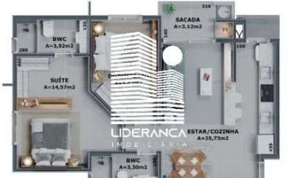 Apartamento com 2 quartos à venda na Rua Leonel Pereira, --, Cachoeira do Bom Jesus, Florianópolis por R$ 900.000