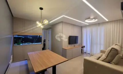 APARTAMENTO GARDEN, COM 2 QUARTOS, VARANDA COM CHURRASQUEIRA A CARVÃO EM CONDOMÍNIO COMPLETO!