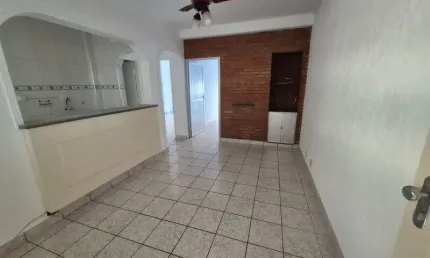 Vendo apto prédio frente mar com garagem na Pompéia Ref. 2763