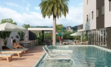 Apartamento com 2 quartos à venda na Rua Almirante Tamandaré, 621, Vila Nova, Blumenau por R$ 677.700