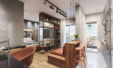 Apartamento com 1 quarto à venda na Rua Voluntários da Pátria, 779, Vila Carvalho, Sorocaba por R$ 280.000