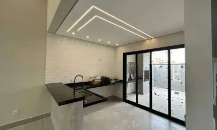 Casa em condomínio fechado com 3 quartos à venda na Rua Selma Aparecida Said, 801, Horto Florestal Villagio, Sorocaba por R$ 605.000