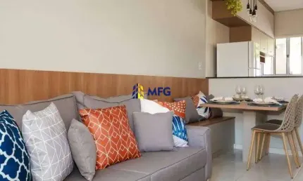 Casa em condomínio fechado com 2 quartos à venda na Olinda Maria de Jesus, 370, Jardim Turmalina, Sorocaba, 49 m2 por R$ 270.000
