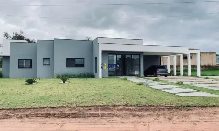 Casa em condomínio fechado com 4 quartos à venda na Estrada João Manoel Fernandes, 1020, Riviera de Santa Cristina, Arandu por R$ 1.050.000