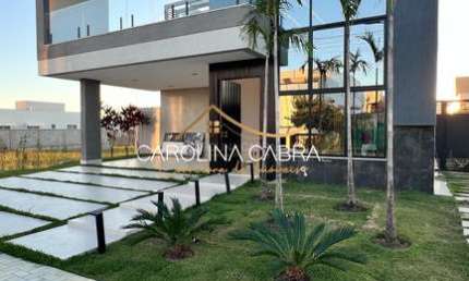 Casa com 4 suítes em condomínio fechado Alphaville 1