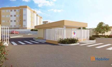 Apartamento térreo 2/4 à venda no Cond. Parque Avenida, Fernando Collor, Socorro.