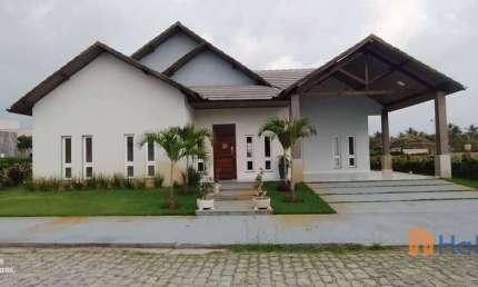 Linda casa no Thai Residence com 5 dormitórios, 296 m² - venda por R$ 2.000.000 ou aluguel por R$ 7.500/mês - Olhos d'Água - Barra dos Coqueiros/SE