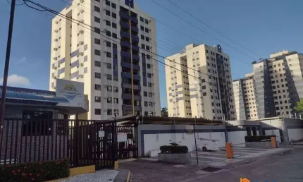Condomínio Costa Esmeralda -Apartamento mobiliado com 3 dormitórios para alugar, 104 m² - Grageru - Aracaju/SE
