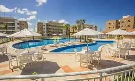 Apartamento à venda no Cond. Vida Bela Praia Mar, na Barra dos Coqueiros, 3/4 1 suíte e varanda.