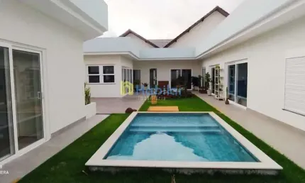 Linda casa no Thai Residence com 5/4 296 m² - venda por R$ 2.000.000 ou aluguel por R$ 7.500/mês -