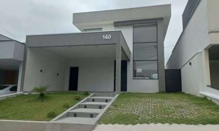Condomínio Malibu, Caçapava / Casa nova com 3 dorms, com piscina