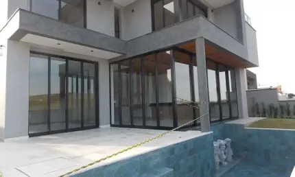 Residencial Alphaville II, casa nova com 4 suítes / Aceita permuta