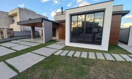 Condominio Ecopark Bourbon, Caçapava / Casa nova com 3 suites e piscina