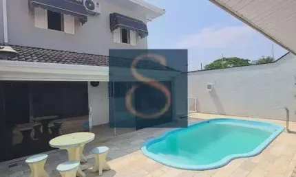 Vila branca / casa de 3 dorms com piscina - aceita permuta