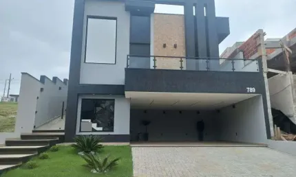 Condomínio reserva do vale, em caçapava / casa nova com piscina