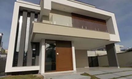 Urbanova, Residencial Alphaville II, casa nova com 4 suites / Aceita permuta