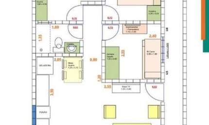 Sobrado a venda no Caucaia do Alto, Cotia,SP, com 55m², living para 2 ambientes, 3 dormitórios, 2 vagas autos