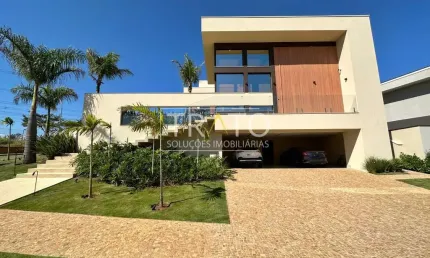 Casa em condomínio fechado com 4 quartos à venda na Rua das Palmas, 1, Alphaville Dom Pedro, Campinas, 445 m2 por R$ 5.800.000