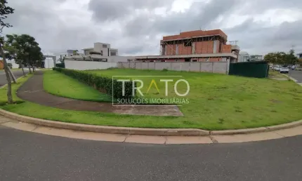 Terreno em condomínio fechado à venda na rua josé peressinoto, 1, alphaville dom pedro 2, campinas por r$ 1.370.000