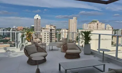 Apartamento com 1 quarto à venda na rua alecrins, 370, cambuí, campinas, 39 m2 por r$ 650.000