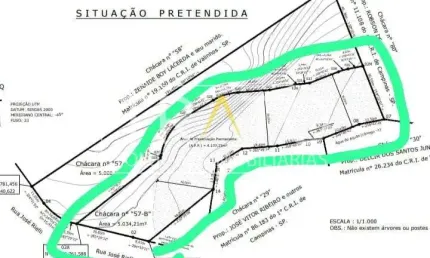 Terreno à venda na Rua José Rielli, 57 B, Dois Córregos, Valinhos por R$ 430.000